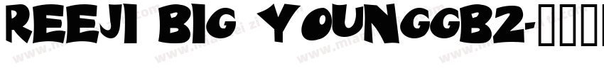 reeji big younggb2字体转换